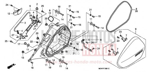 SACOCHE DE SELLE G. NT700VAA de 2010
